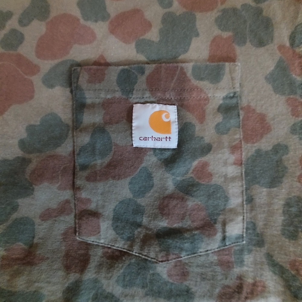 Carhartt Duck Camo Pocket Tee